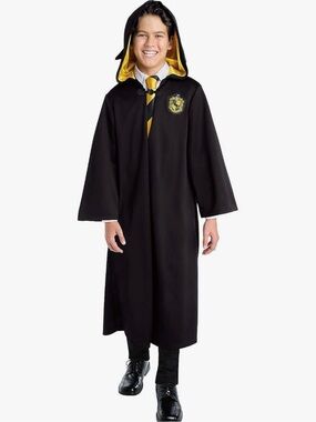 Wizarding World of Harry Potter Wizard Robe Costume with Hood, Kids Size M 7-8